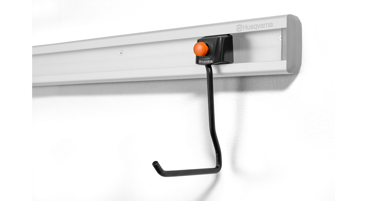 Husqvarna förvaringskrok, diverse produkter